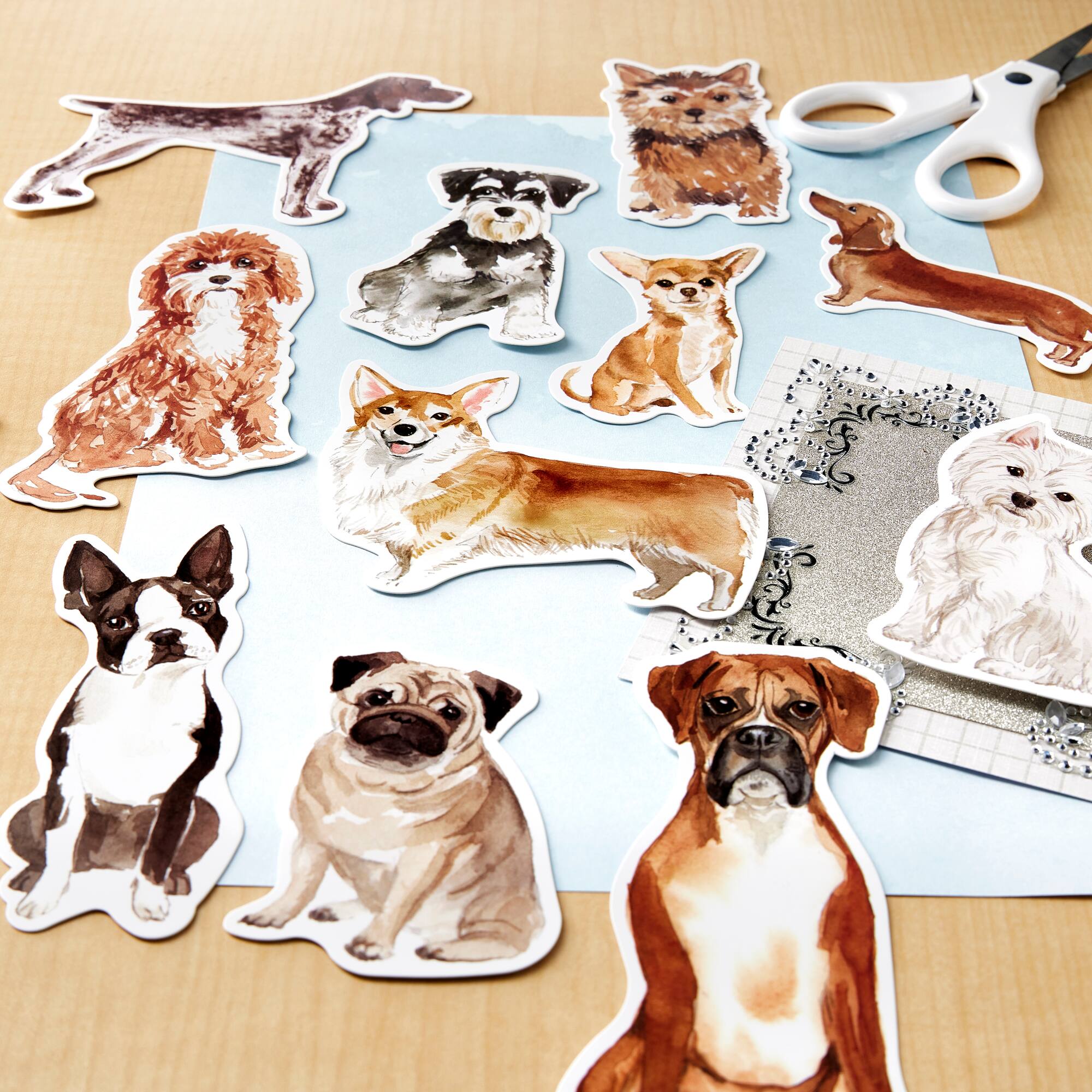 Dogs Die Cut Stickers by Recollections™